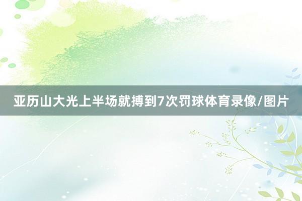亚历山大光上半场就搏到7次罚球体育录像/图片