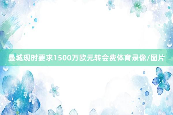 曼城现时要求1500万欧元转会费体育录像/图片