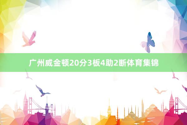 广州威金顿20分3板4助2断体育集锦