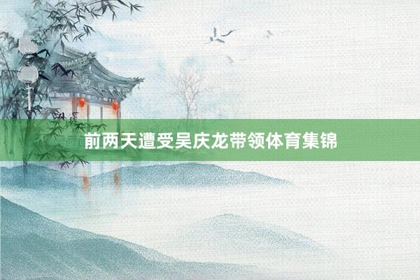 前两天遭受吴庆龙带领体育集锦
