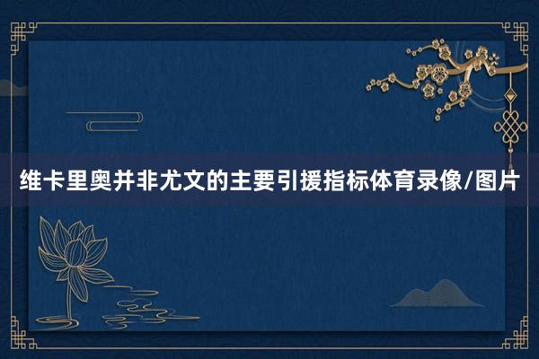 维卡里奥并非尤文的主要引援指标体育录像/图片